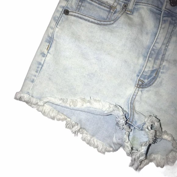 American Eagle Hi-Rise Shortie Mom Shorts 4 - Picture 4 of 8